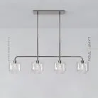 Реечный, рядный светильник CLOVE C Цвет Хром Lampatron 7782-21936