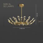 Люстра GLORIOLE UP Тип А. Размер XL. 32 LED Lampatron gloriole-up-a-xl 9129-26008