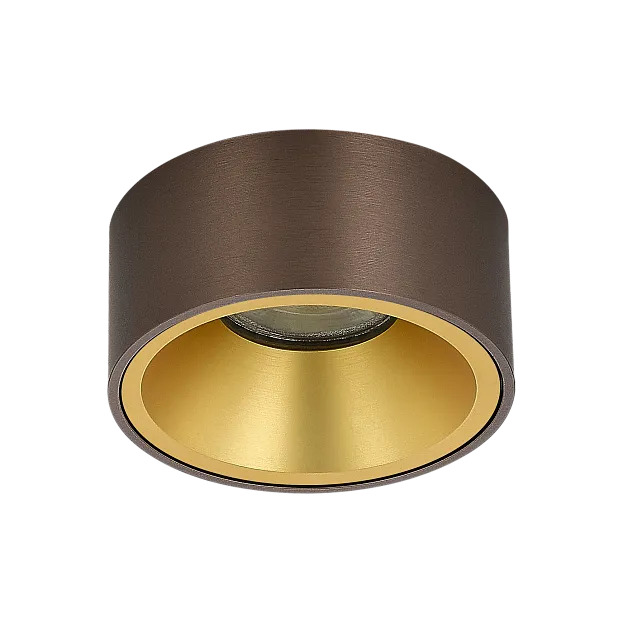 Точечный светильник Donolux DL18030R1DBronzeBrass F Munich Точечный светильник Donolux DL18030R1DBronzeBrass F Munich