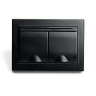 Розетка 2-местная с/з с крышкой, STEKKER 49138 PST16-9015-03