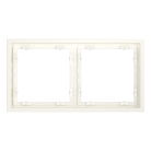 Рамка пластиковая на 2 пост, (хлопок) Voltum VLS100213 S70