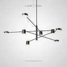 Люстра MOTVIKT 8 плафонов. Размер L. Нейтральный свет Lampatron 1239-819