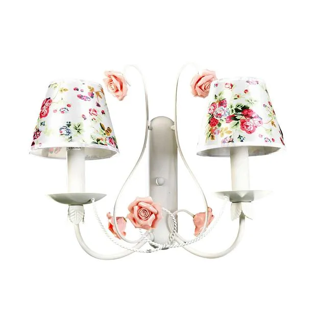 Настенный светильник Lumina Deco LDW 0431-2 WT Rozzi