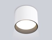 Потолочный светильник Ambrella light TN5303 WH/BK белый/черный GX53 max 15W D83*65