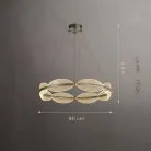 Кольцевые люстры и светильники ELIS Размер M Lampatron 8283-23123