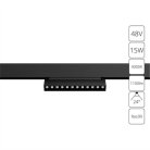 Трековый светильник Arte Lamp A4638PL-1BK Linea