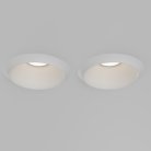 Встраиваемый светильник Technical Maytoni DL124-GU10-02-TRS-W Gyps Modern