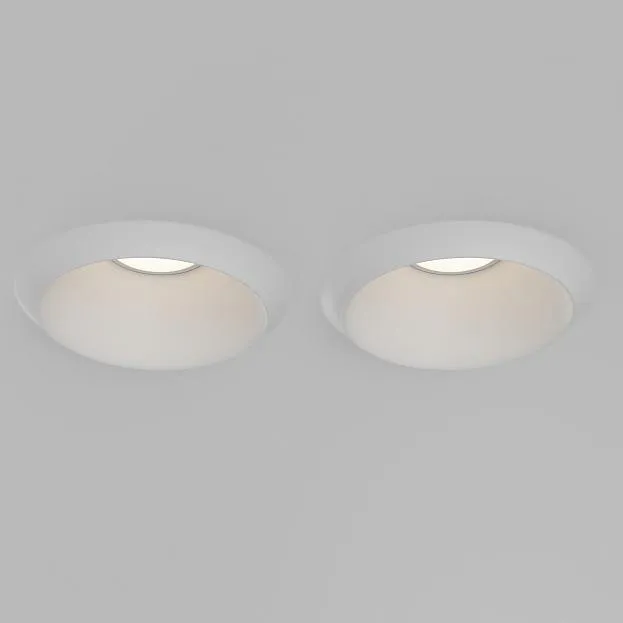 Встраиваемый светильник Technical Maytoni DL124-GU10-02-TRS-W Gyps Modern