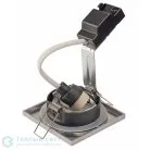 Светильник встраиваемый IP65, матовый хром SLV 1001172 DOLIX OUT SQUARE GU10