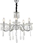 Подвесная люстра Escada 2111/5P Chrome Fantail