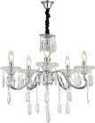 Подвесная люстра Escada 2111/5P Chrome Fantail