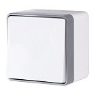 Выключатель одноклавишный влагозащищенный Werkel W5010201 Gallant (белый) a051574