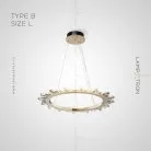 Кольцевые люстры и светильники CRISSY Тип B. Размер L Lampatron 4611-11667