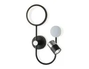 Настенный светодиодный светильник Ambrella light FL51601/3 BK/CH