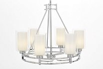Подвесной светильник Lumina Deco LDP 8025-6 CHR+WT Marietta