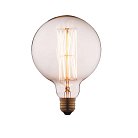 Лампа накаливания Loft It G12560 E27 60W шар прозрачный Edison Bulb