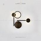 Бра ZINGY Размер C. Цвет Черный Lampatron 4242-10621
