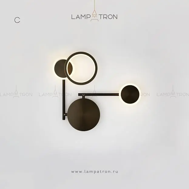 Бра ZINGY Размер C. Цвет Черный Lampatron 4242-10621 Бра ZINGY Размер C. Цвет Черный Lampatron 4242-10621