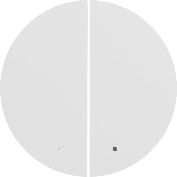 Клавиша 2-я с подсветкой, матовый белый, Donel DO28533 D16