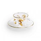 Кофейная пара Seletti 15972 Lipsticks Toiletpaper Glass