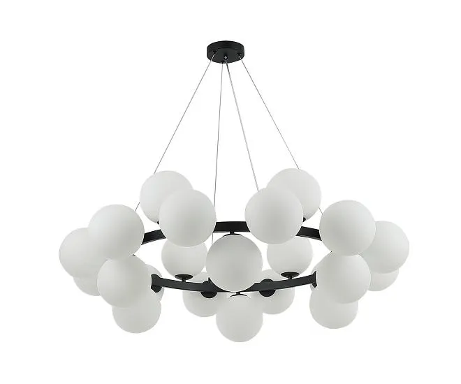 Люстра черный E14 24*10W Kink Light 07508-2419 Сида