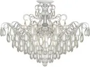 Потолочная люстра AM Group MONICA PL9 SILVER MONICA