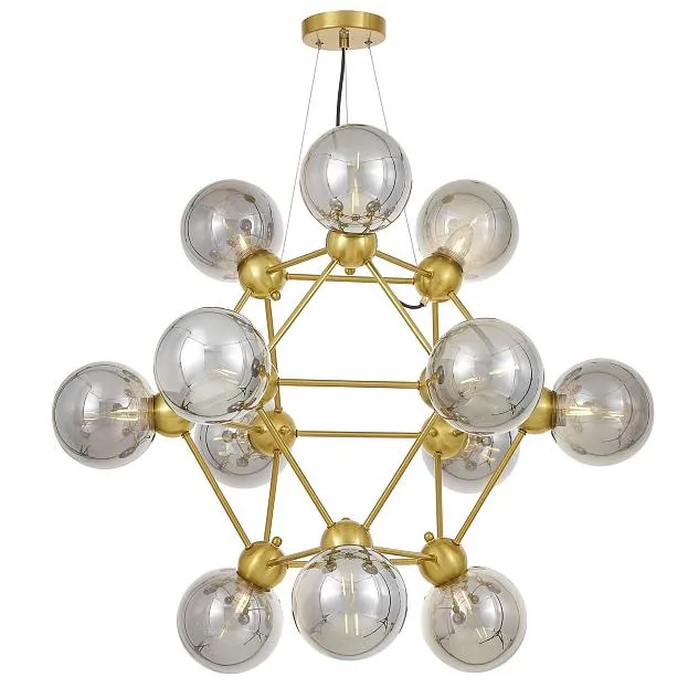 Подвесной светильник Lumina Deco LDP 160N-12 MD+GY Zodiak Подвесной светильник Lumina Deco LDP 160N-12 MD+GY Zodiak