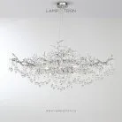 Люстра WATERDROPS WIDE 14 ламп. Цвет хром Lampatron 8853-24990