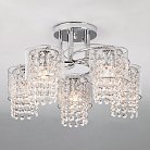 Потолочная люстра Eurosvet 30137/5 хром Bonnie 00000084463