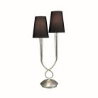Настольная лампа Mantra 3536 PAOLA PAINTED SILVER