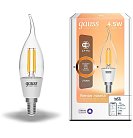 Лампа Gauss 1260112 Filament Свеча DIM