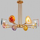Люстра на штанге AGATE 4 Multicolored 8 ImperiumLoft 191791-26 AGATE04