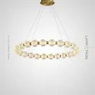 Кольцевые люстры и светильники CARA RING Lampatron 7624-21324