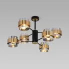 Потолочная люстра Eurosvet 70127/6 черный/дымчатый Arcada a060652