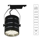 Трековый светильник Arte Lamp A2718PL-1BK CINTO