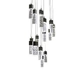 Подвес Аква хром Kink Light 08510-15A,02(4000K)