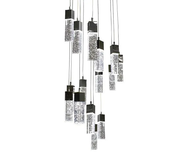 Подвес Аква хром Kink Light 08510-15A,02(4000K)