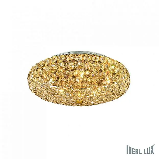 Потолочная люстра Ideal Lux 073187 KING PL5 ORO Потолочная люстра Ideal Lux 073187 KING PL5 ORO