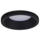 Светильник встраиваемый, под лампу GX53, D112xH33мм, IP20, черный Donel DN15010R1B DN15