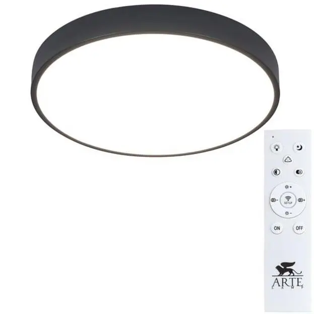 Светильник Потолочный Arte Lamp A2661PL-1BK ARENA Светильник Потолочный Arte Lamp A2661PL-1BK ARENA