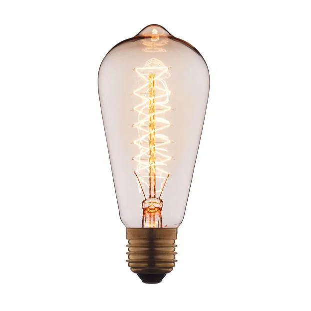 Лампа накаливания Loft It 6440-CT E27 40W колба прозрачная Edison Bulb