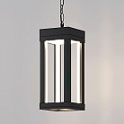 Уличный подвесной светильник Elektrostandard 1528 TECHNO LED черный Frame a051857