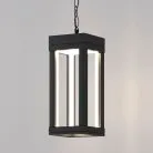 Уличный подвесной светильник Elektrostandard 1528 TECHNO LED черный Frame a051857