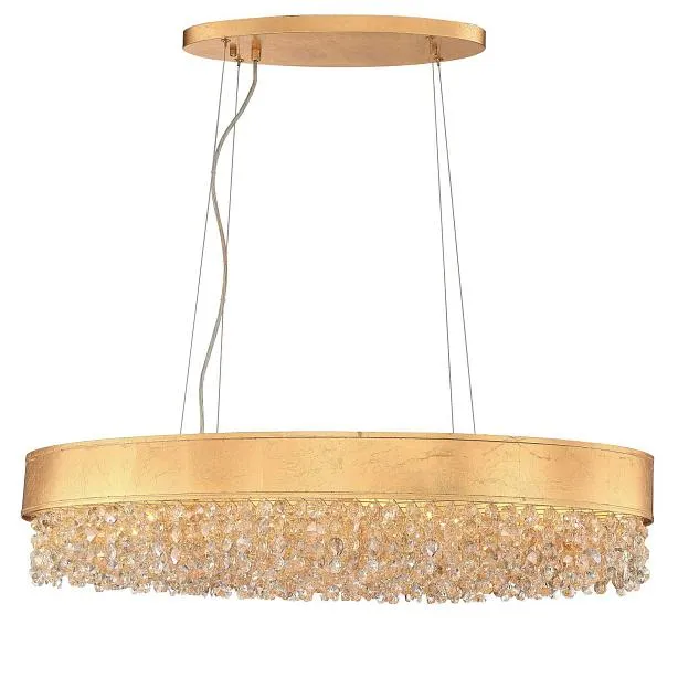 Подвесная люстра Lucia Tucci fabian 1555.8 gold leaf