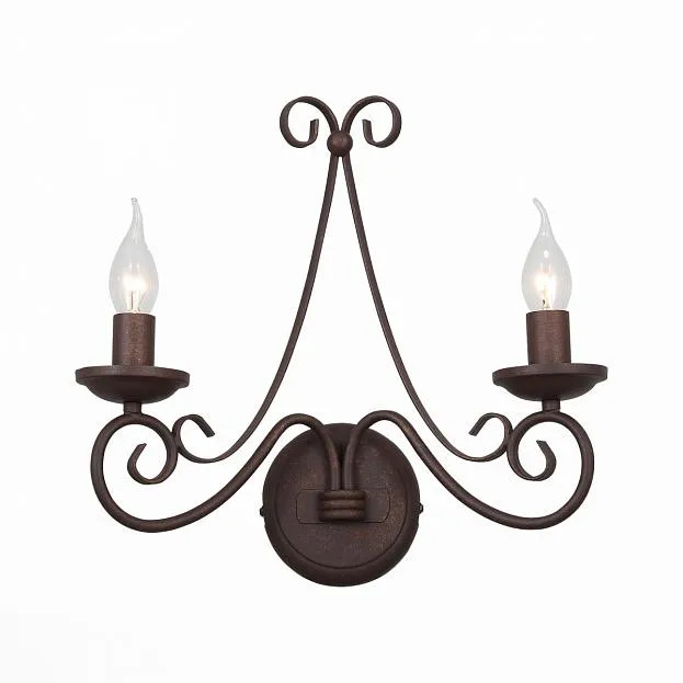 Бра Half Ring black leather 60 ImperiumLoft 84893-22 44.464