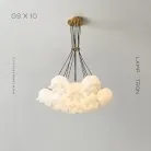 Люстра LILLIS 10 ламп Lampatron 7612-21285