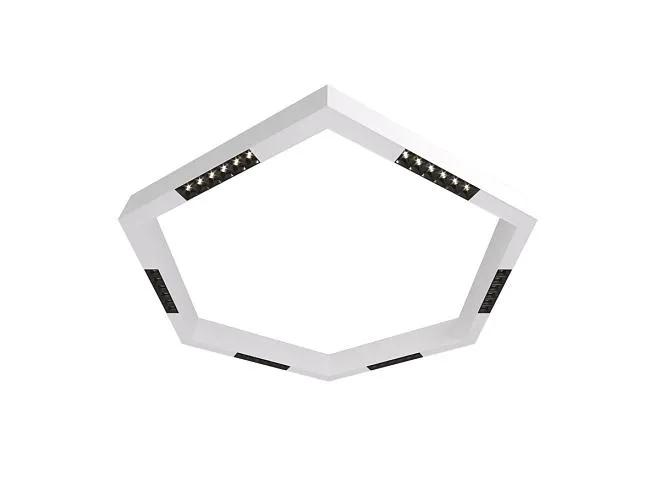 Накладной светодиодный светильник 0,9м 36Вт 34° Donolux dl18515с111w36.34.900bw Eye-hex Накладной светодиодный светильник 0,9м 36Вт 34° Donolux dl18515с111w36.34.900bw Eye-hex