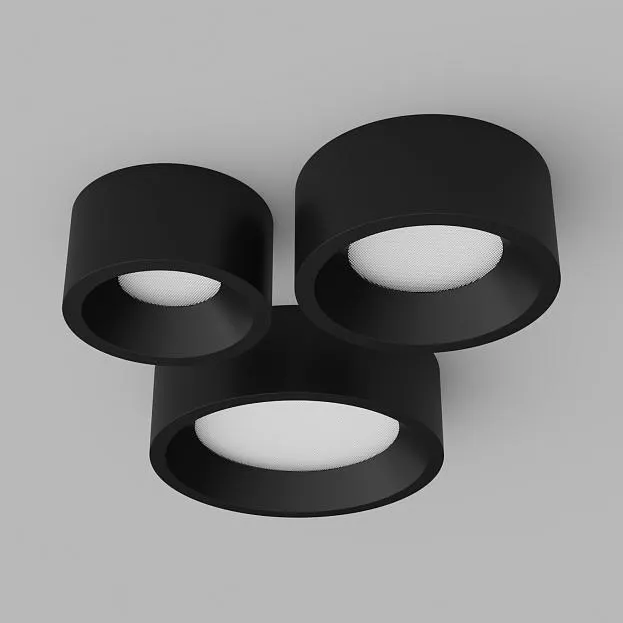 Накладной светильник Ledron YA-4500CR Black SUITABLE MINI