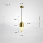 Подвесной светильник MALLE Тип A Lampatron malle-a 6071-25573