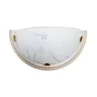 Бра стекло/белое/кремовый E27 1*100Вт 360х180 Sonex 0107 LUARO WOOD